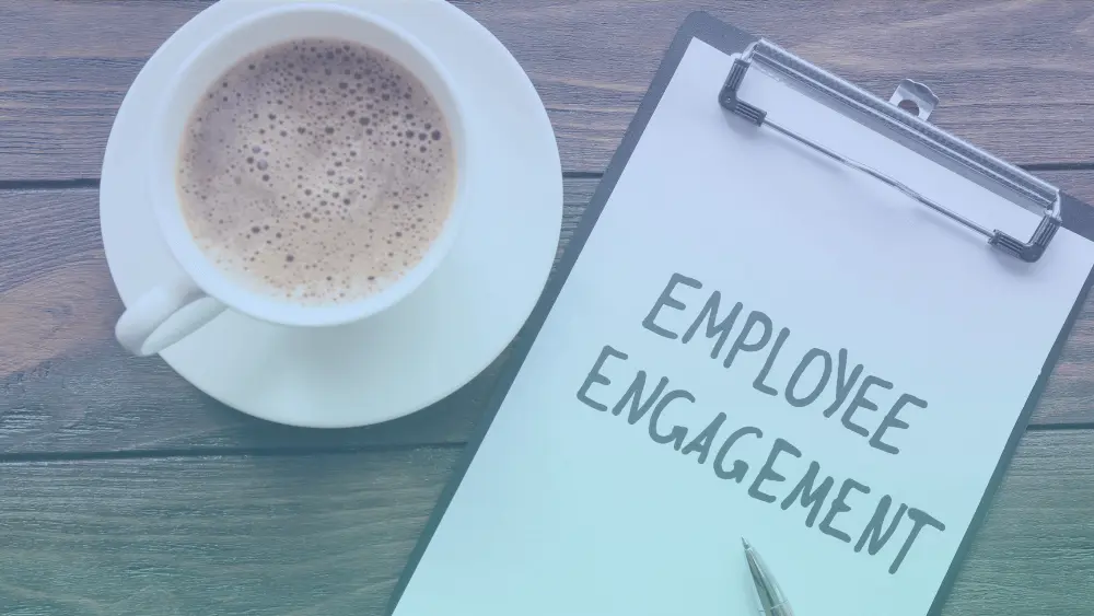 Manager addressing employee disengagement