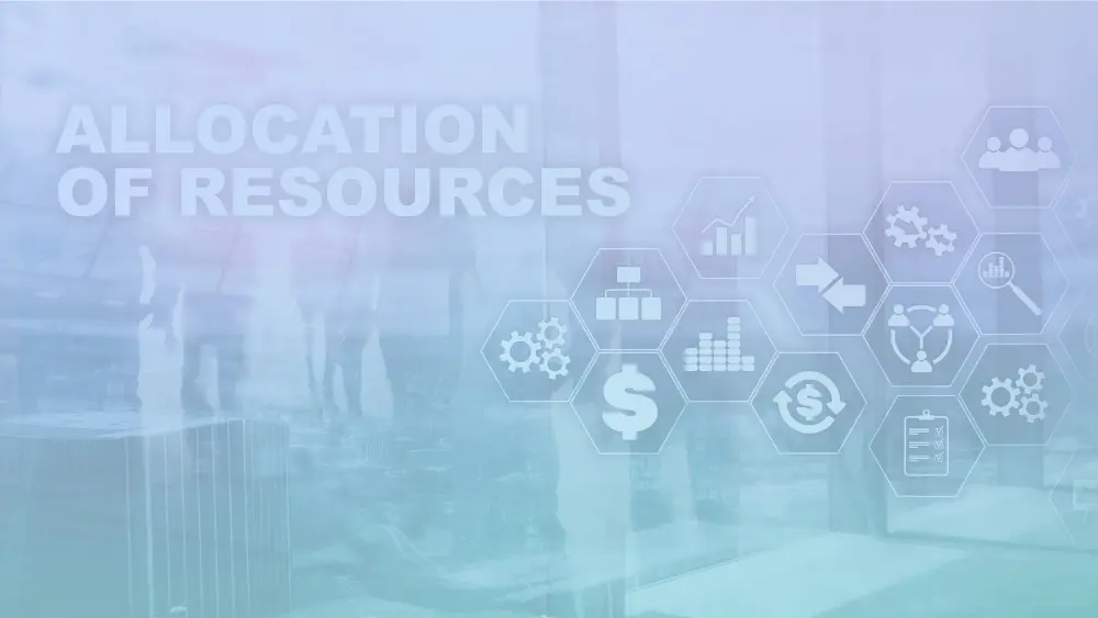 Manager optimizing team resource allocation